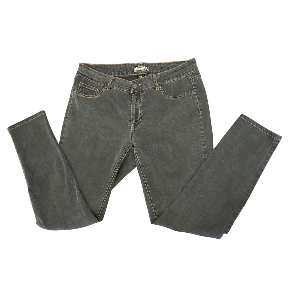 Womens‎ Skinny d jeans Black Wash Denim Jeans Comfort Stretch Casual Everyday 14